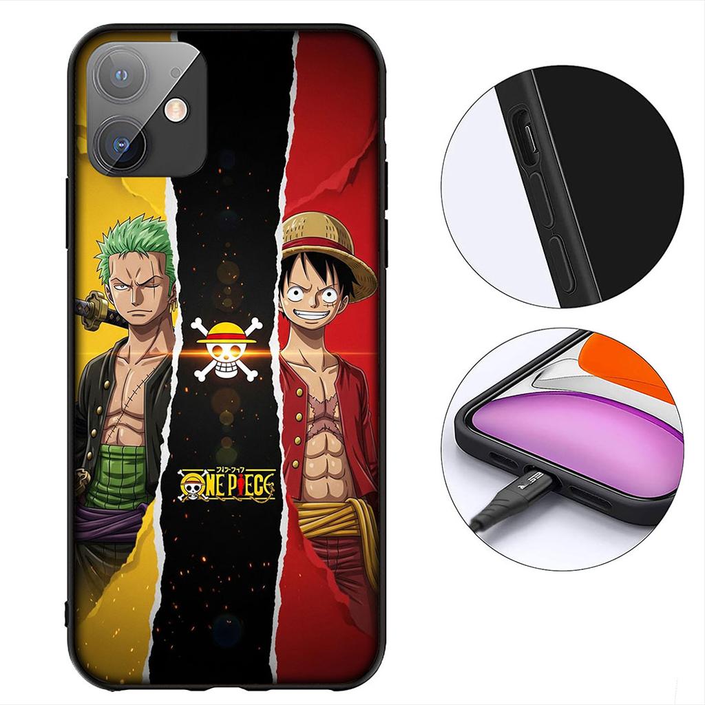 Ace One Luffy Pieces Roronoa Zoro Cover for Samsung Galaxy S22 S21 S20 FE Ultra Plus A35 A36 A37 A33 A34 A04 A71 Phone Case