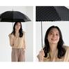 Sun Blackout Dot Flower Black Light UV Heat Rain or Folding 55cm Perfect for and Stylish and Cute for Product [2025] Wpc. Umbrella, Point, Mini, (100%