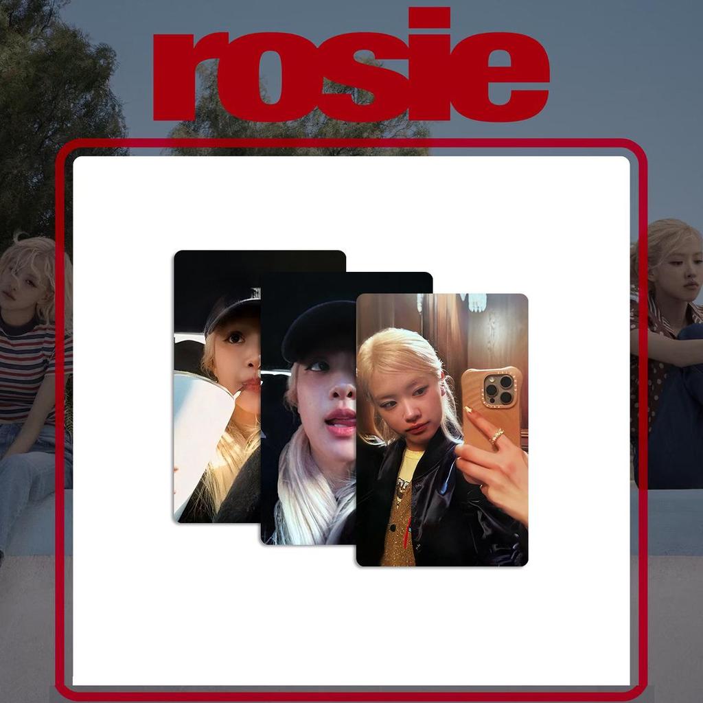 ROSE Melbourne Pop-up Park Chaeyoung 'ROSIE' Gashapon Mini-Kartenset