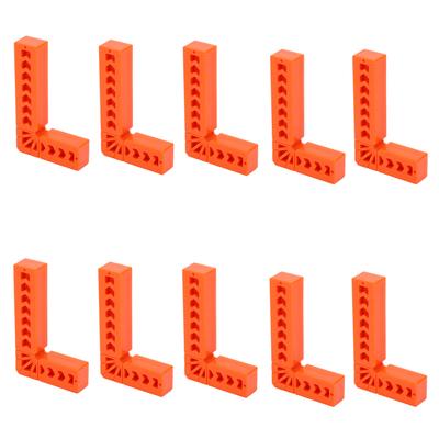 10pcs 3in 90 Degrees  Right Angle Auxiliary Positioner Engineering Plastics Woodworking Tools