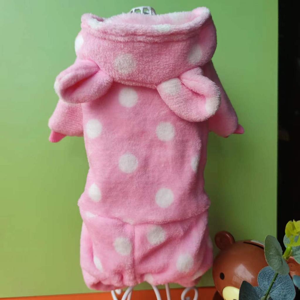 Dog clothes autumn and winter new small and medium-sized dog double-sided flannel teddy VIP pieces