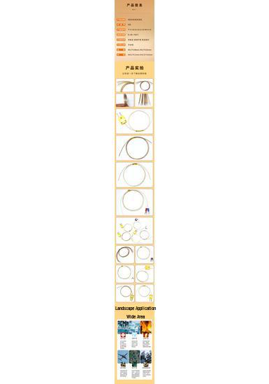 K-Type Thermocouple Wire with PTFE & Small Black Connector TT-J-30-SLE
