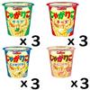Calbee Jagariko 4 Variety Assortment Total 12 Pieces