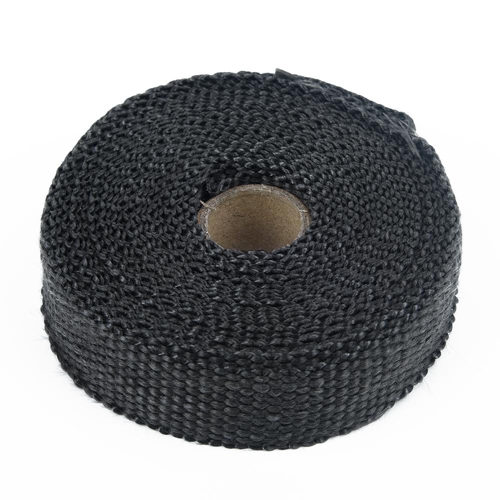 

Exhaust Thermal Heat Wrap Pipe Insulation Tape 5 Meters Manifolds Glass Fiber Insulation Tape +4*Ties Accessories China Mainland