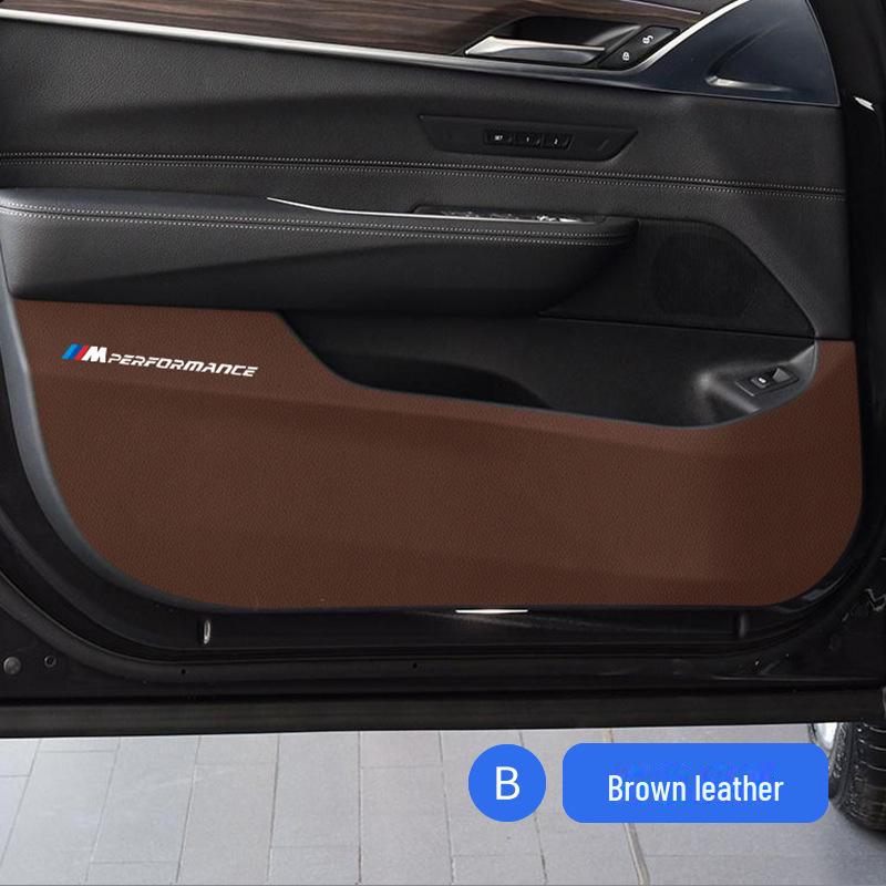 BMW 6 Series GT Leather Anti-Kick Pad: Scratch & Dirt Protection for Interior Modification
