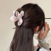 9.5/6cm Acrylic Flower Hair Claw Colorful Rhinestone Floral Hair Crab Clip High Quality Ponytail Hairpin for Women Girl Headwear