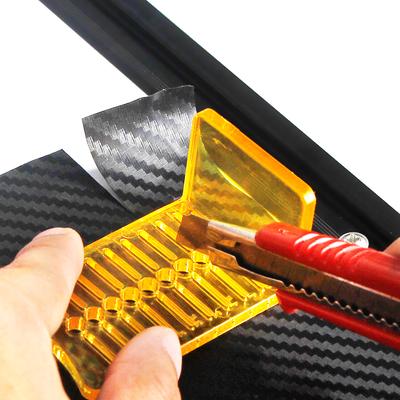Autó Fóliázó Simító Matrica Decal Fólia Jelölés Kaparó Műanyag Vágás Segítő Eszköz Ablakfóliázás Jel Készítés Szögletes 140° 90°