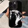Artistic Black And White Horse Design Phone Case For iPhone 11 12 13 14 15 16 17 Pro Max 16E 17 Air X XR XS Max 7 8 Plus Cover