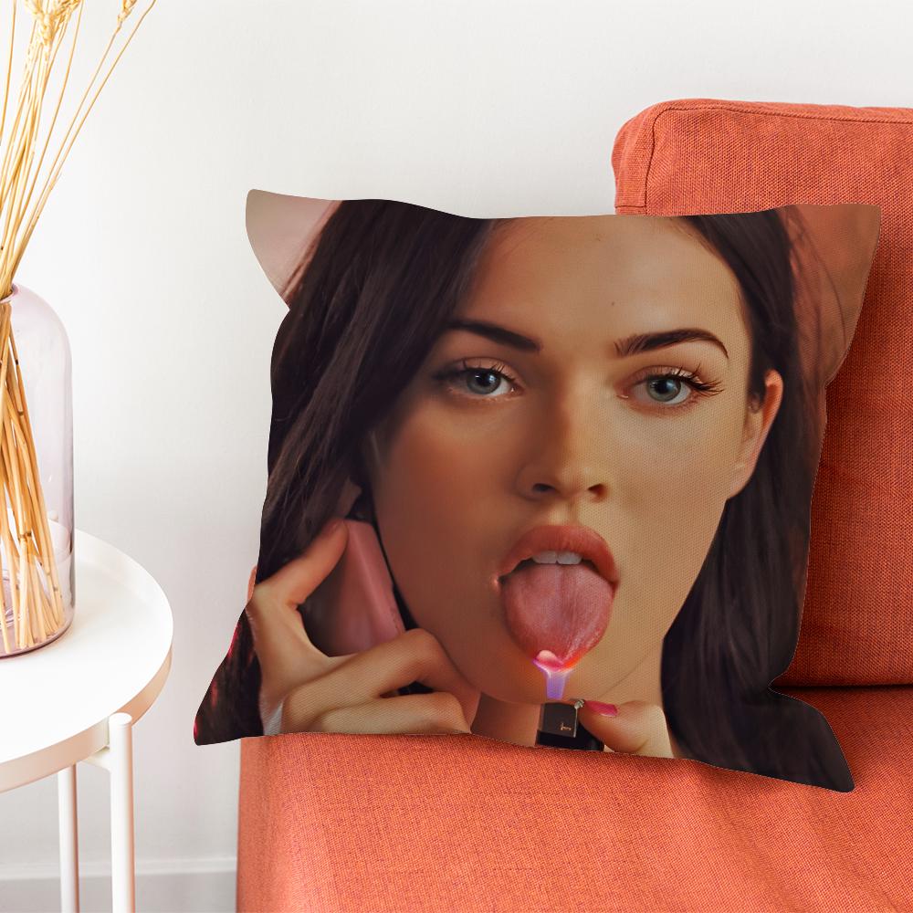 Megan Fox Jennifers Body Pillow Case Pillow Case Living Room Sofa Cushion Cover Suitable For Home Bedroom Room Decoration