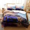 Set Copripiumino 3D Forza Auto Sportiva Per Camera da Letto Ragazzi Singolo Matrimoniale Queen King Size Coperta Piumino Federa