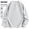 Mark Fairwhale Herren Waffelstrick Langarm T-Shirt