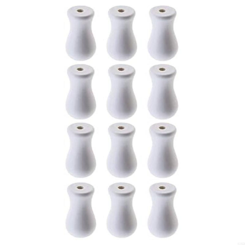62KD Set of 12 Blind Cord Pull End Rolling Curtain Drop Pendants for Home Decors