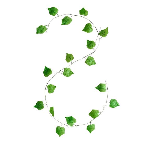 Artificial Ivy Garlands 90.5 Inch Realistic Faux Vine with Leaves Fake Hanging Plants Decoration for Bedroom Indoor Outdoor Garden Wall Decor