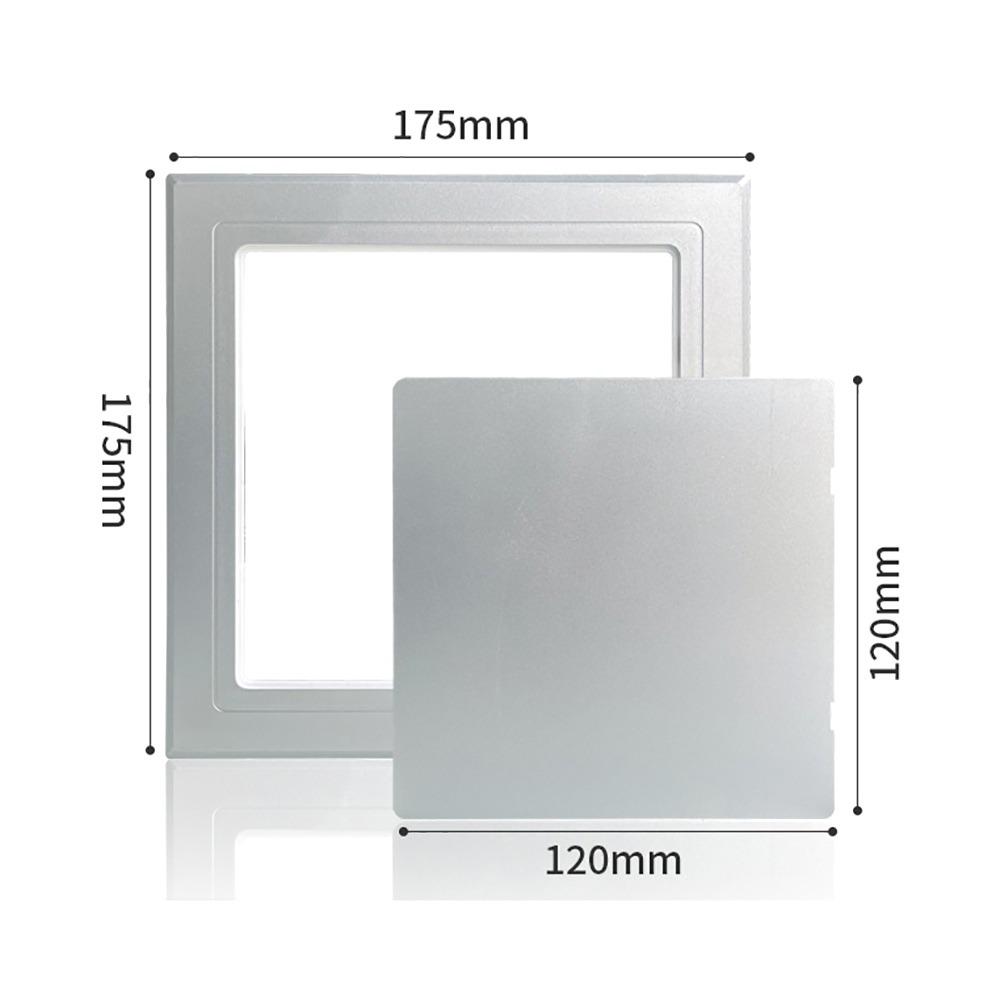 Inspektionsklappe Selbstklebend Zugangspanel Tür Weißer Kunststoff Inspektionsloch Abnehmbar Scharniert Zugangsluke Türen Wand Decke