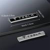 Samolepka na auto Tesla 1/2ks Logo auta 3D kovové Samolepky odznaků na karoserii auta, blatník, boční okno Pro Tesla Model 3 Model S Model X Coil Mo