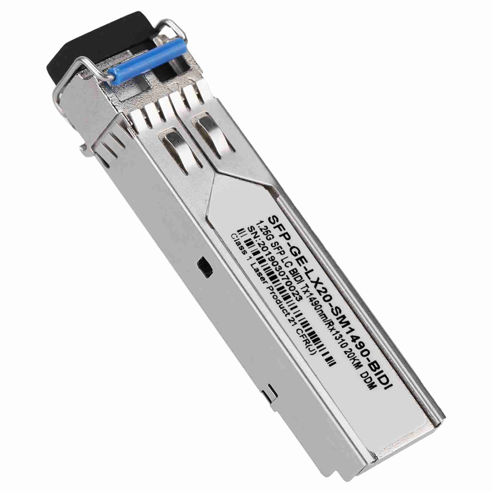 

SFp gE LX20 SM1490 BIDI 20KM Gigabit Single Mode Single Fiber Transceiver Optical Module