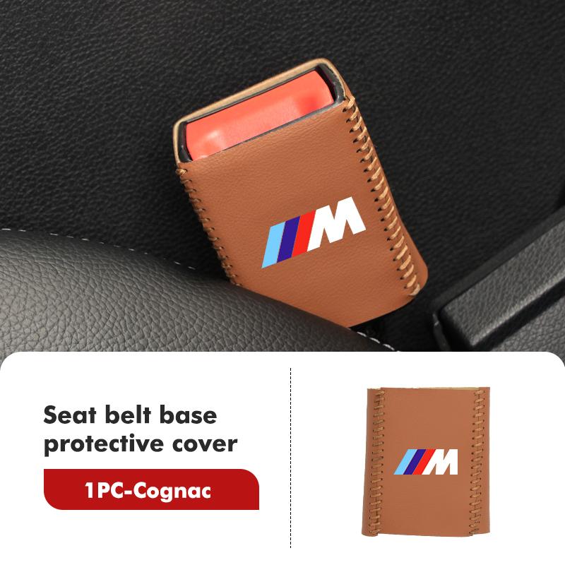 For BMW Car Belt Buckle Plug Protective Cover Interior Accessories E70 E91 E30 G30 E53 M3 M5 X6 X4 X7 E92 E93 X1 X3 X5