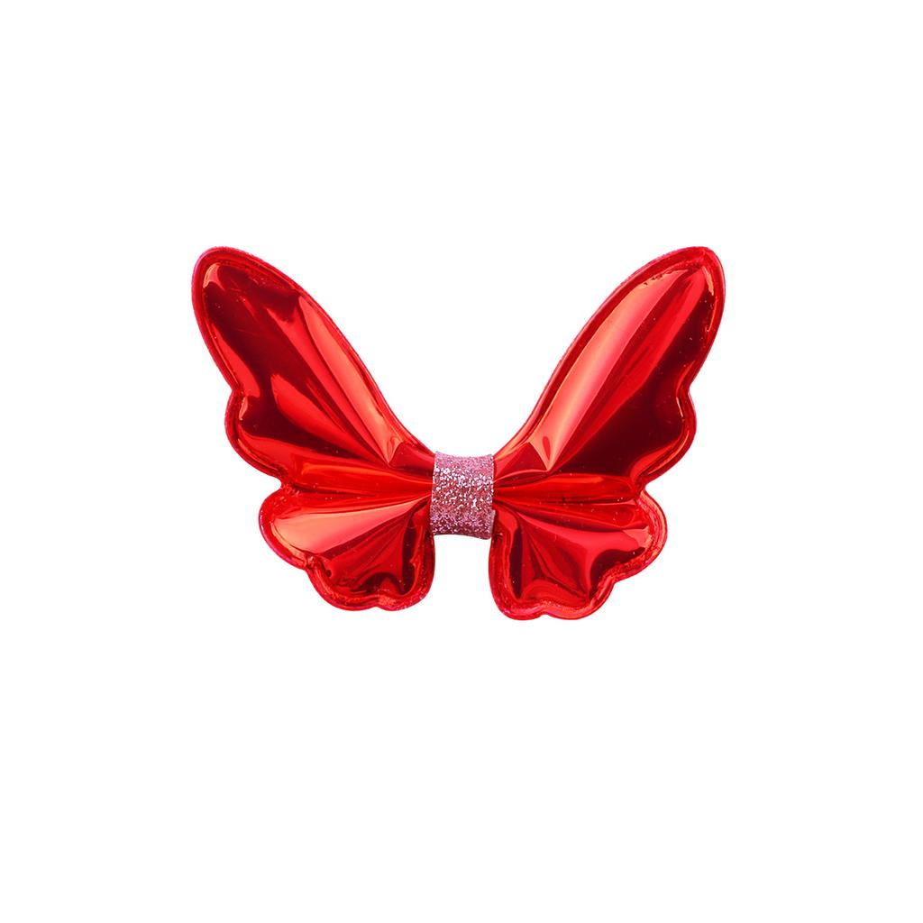 Glitter Mini Butterfly Hair Clips for Baby Girls Sparkly Colorful Hair Accessories Women Cute Small Tiny Clips Hair Accessories