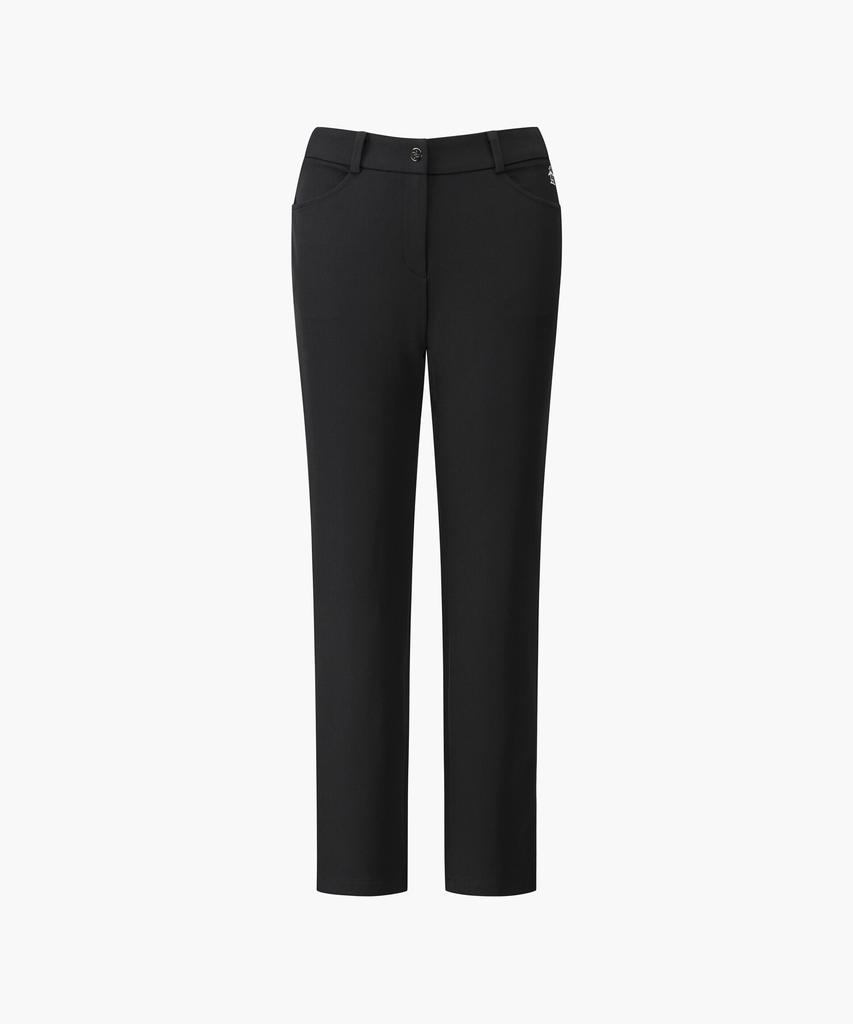 Meonsingweeo Women'S Straight Pants Black Mr322Lpt83