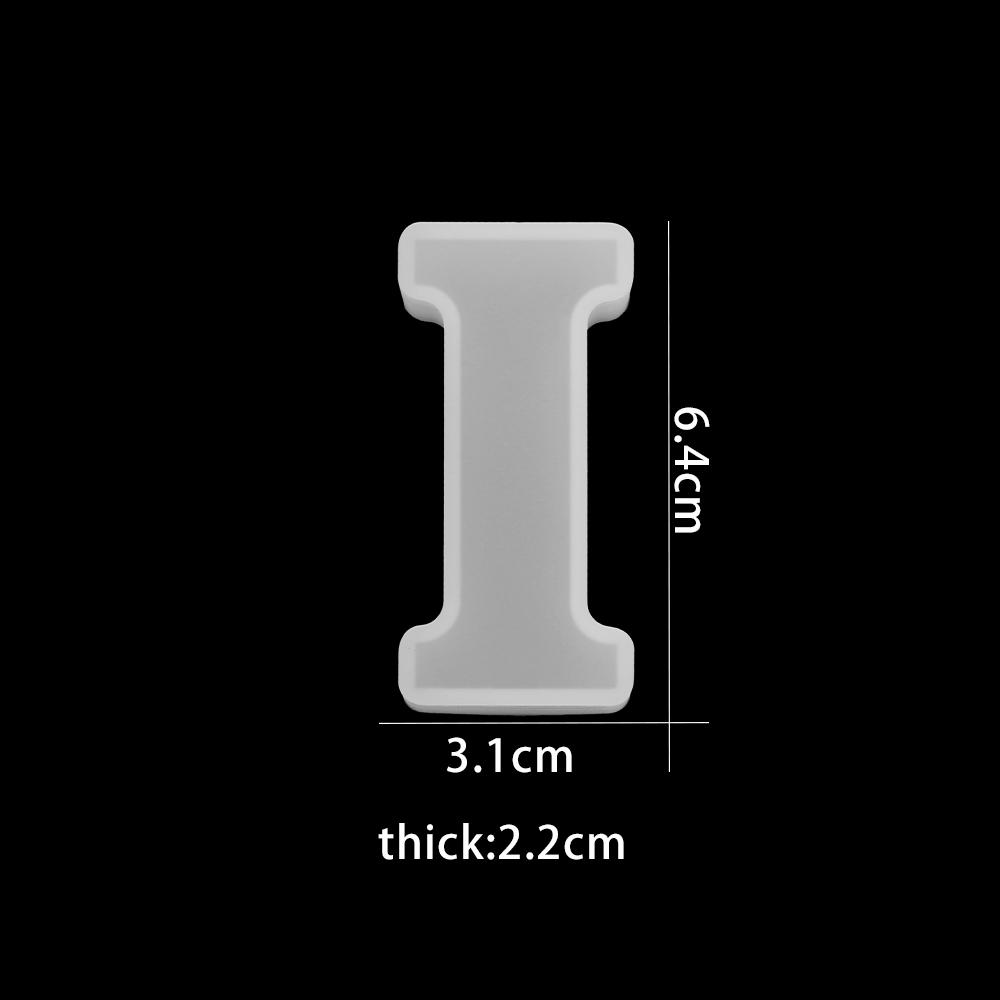 

26 Letter Mold Alphabet Number Silicone Molds Crystal Glue Epoxy Resin Casting Mold For DIY Jewelry Making Craft Accessories