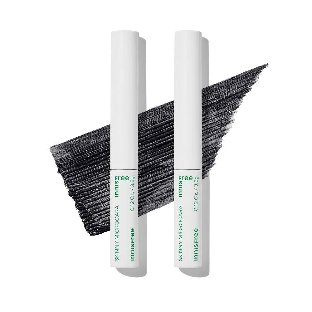 Тонкая Тщательная Тушь Нет. 1 Черный 3,5 г 2 Штуки