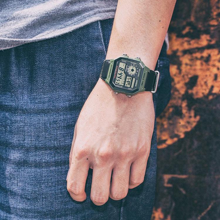 Casio G Shock AE 1200WHB 3B AE-1200WHB-3B