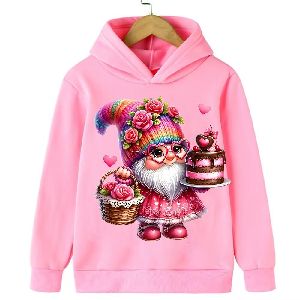 Sweatshirts, Christmas Hoodies, Cartoon Fashion, Santa Claus Printed Clothes, Children's Clothing for Boys and Girls
