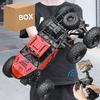 Big 4/6Wdrc Car With Led Lights 2.4G Cross-Country Climbing Spray Racing Car Remote Control Electric Car Fall Resistant Boy Toys