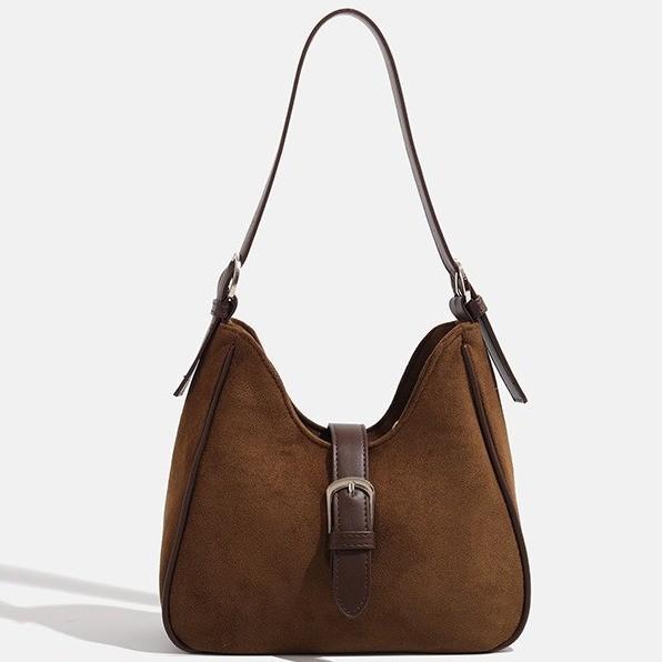 IELGY Retro Underarm Bag Large Capacity Portable Shoulder Bag