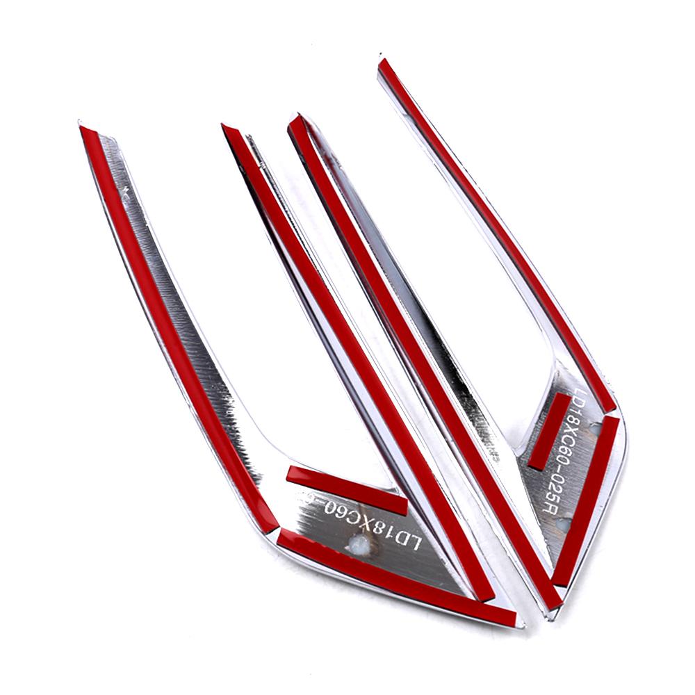 Pentru Volvo XC60 2018-2022, cromat, fară de ceață față, fară de ceață spate, acoperire, cadru ABS exterior