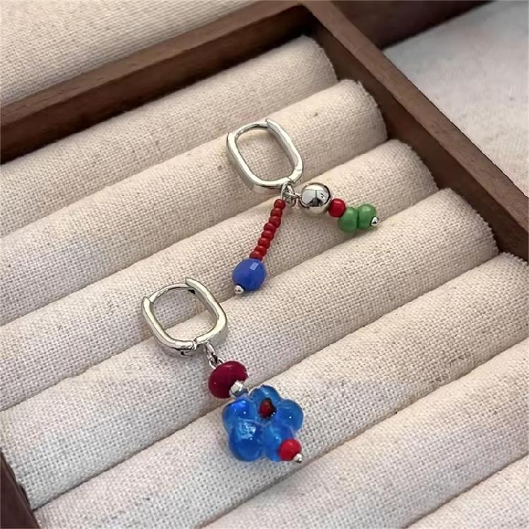 Elegant Black Dog Earrings Fashionable Asymmetrical Black Dog Earrings Accessory Adding Charm To Any Outfit