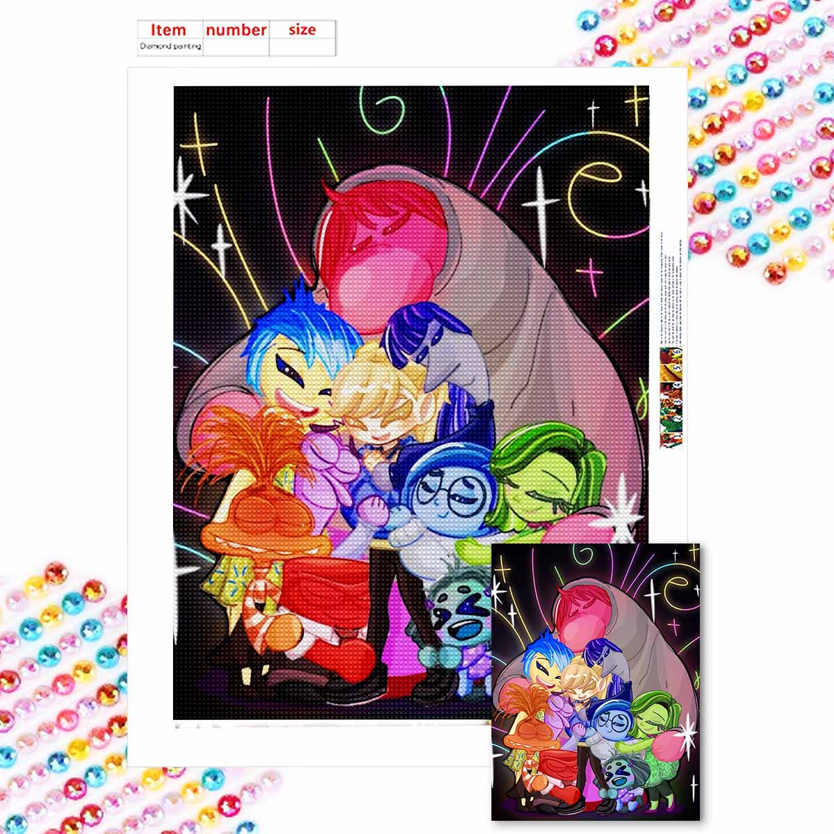 

Полная круглая алмазная живопись Теплая сцена Искусство Стразы Картина Мозаика DIY 5D Вышивка крестом Домашнее украшение Round 20x30cm