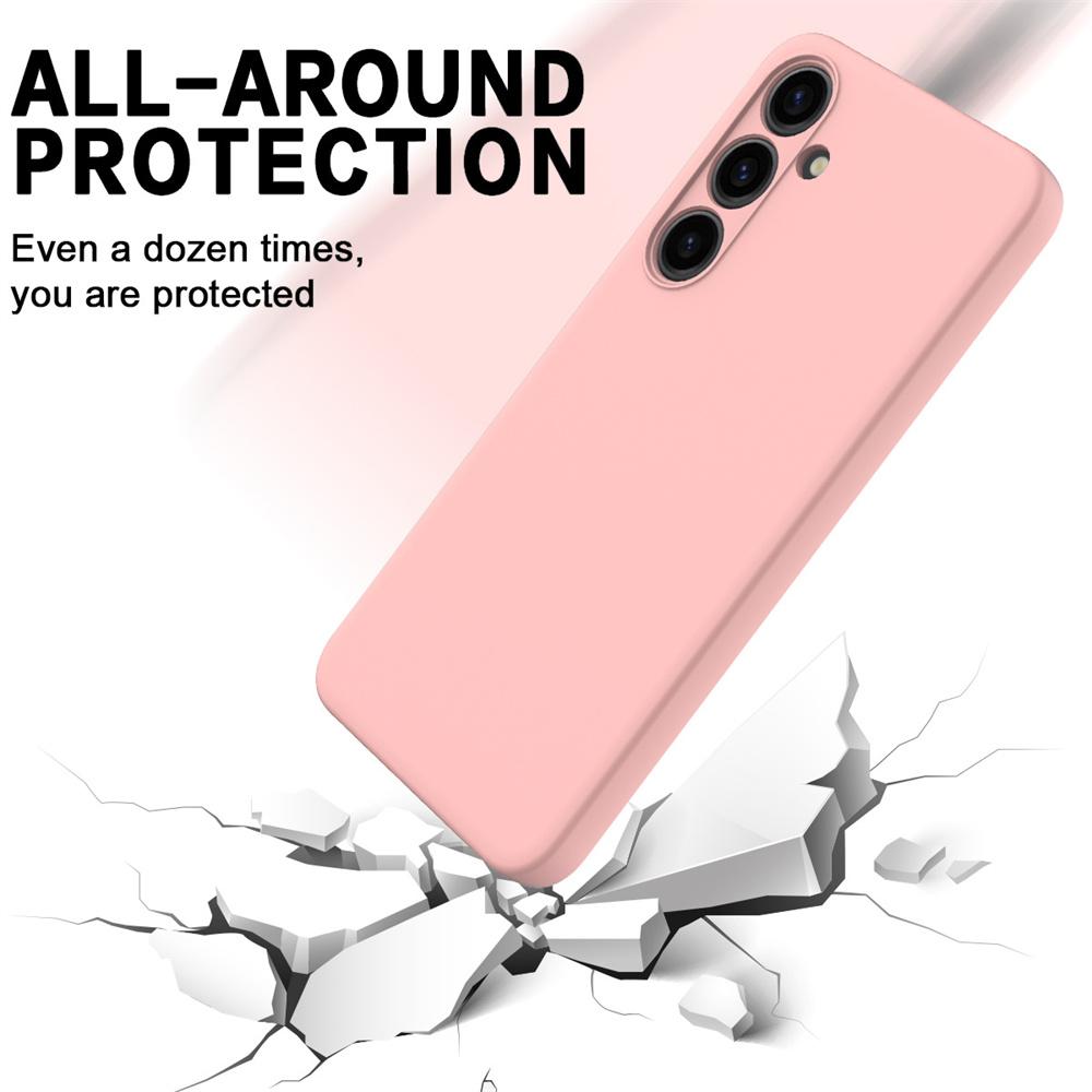 Original Shockproof Phone Back Cover For Samsung S25Ultra Case Soft Liquid Silicone For Galaxy S20 S21 S22 S23 S24 FE Plus UItra
