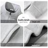 Warrior Men's Fleece-Lined Stand Collar Casual Jacket