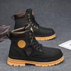 Fashion CYYTL Men Boots Winter Casual Shoes Designer Luxury Platform Cowboy Chelsea Tactical Military Work Safety Leather Ankle Sneakers