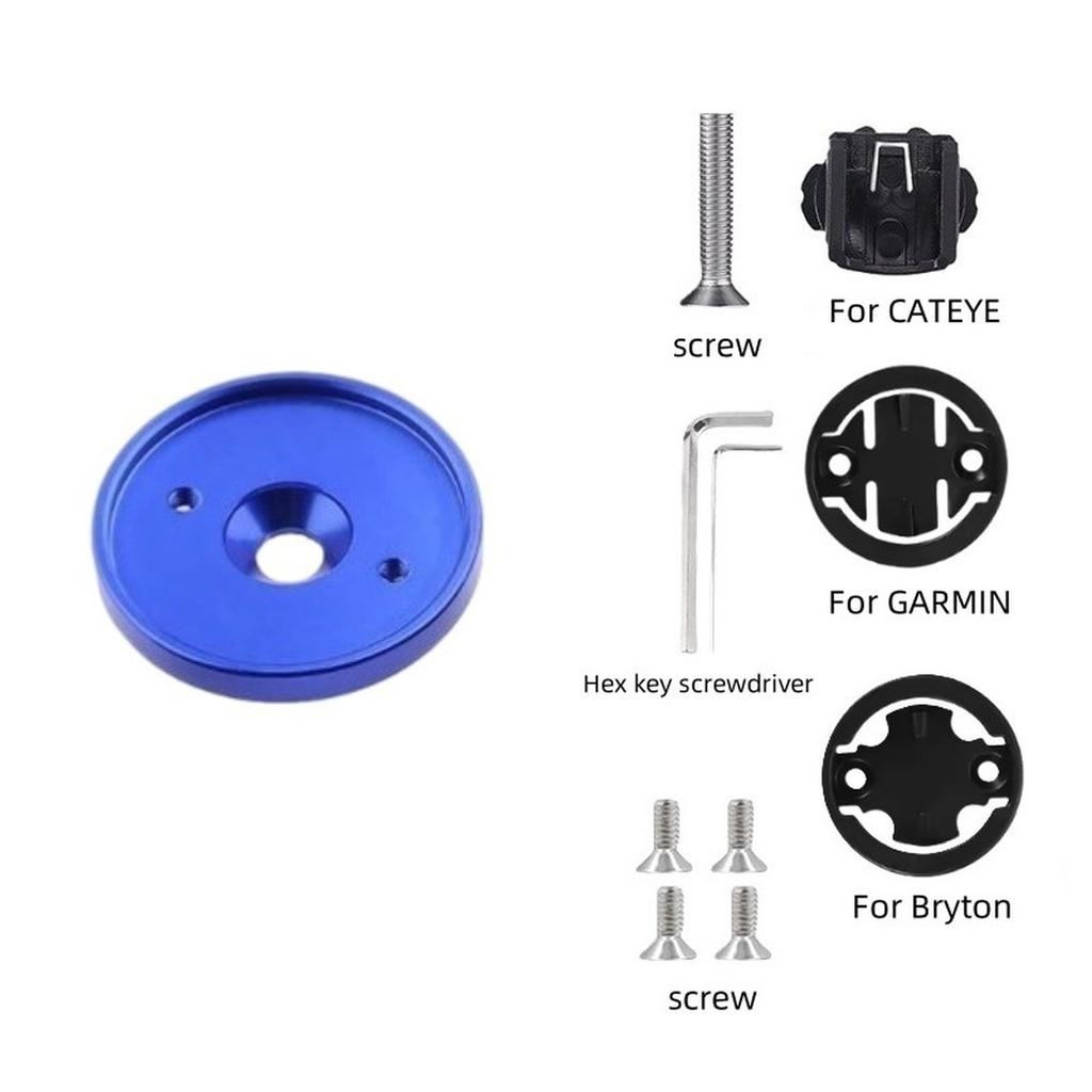 Stem Top Cap Mount Aluminum Alloy Bike Computer Holder for Bryton