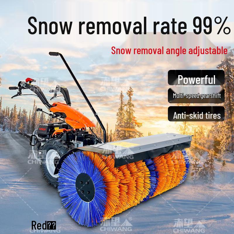 Chiwang Walk-Behind Snow Blower & Sweeper
