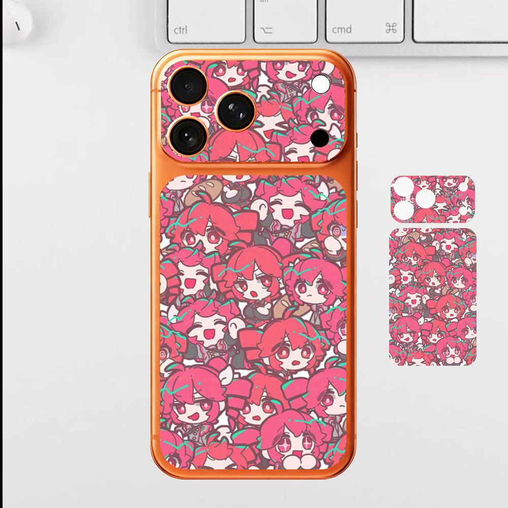

K-Kasane T-Tetos For Apple iPhone 17 Pro Max Full Back Cover Decal Wrap Skin Rear Protective Sticker Film iPhone17pro
