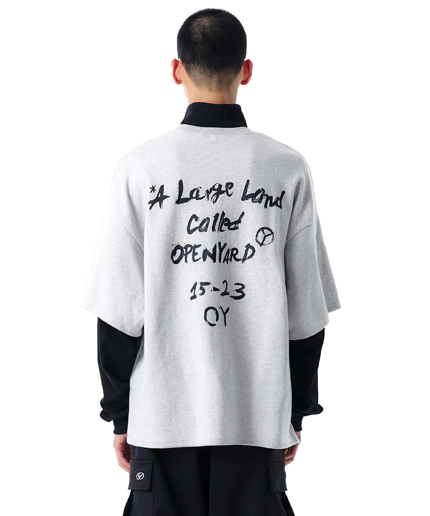 Oy L.T Zipper Pola Long Sleeve-Grey Grey/One Size