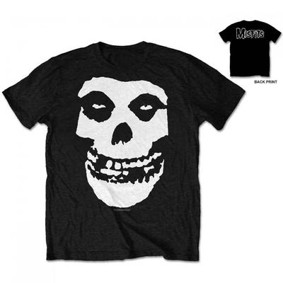Misfits Unisex Yetişkin Fiend Kafatası Pamuklu Tişört