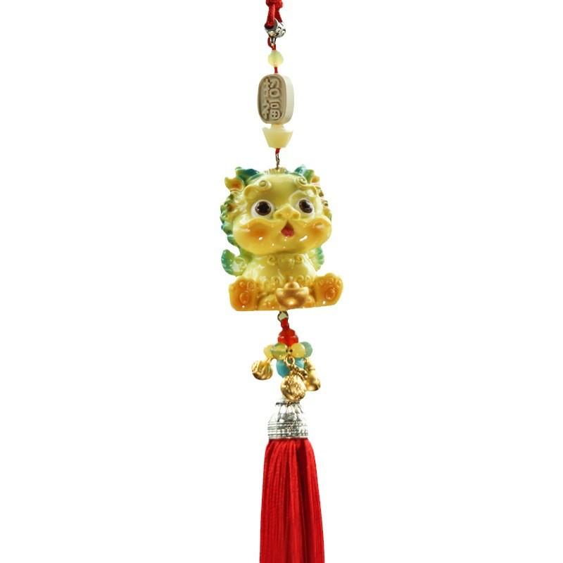 Style Resin Pixiu Car Accessory Decorative Pendant For Vehicle Interior