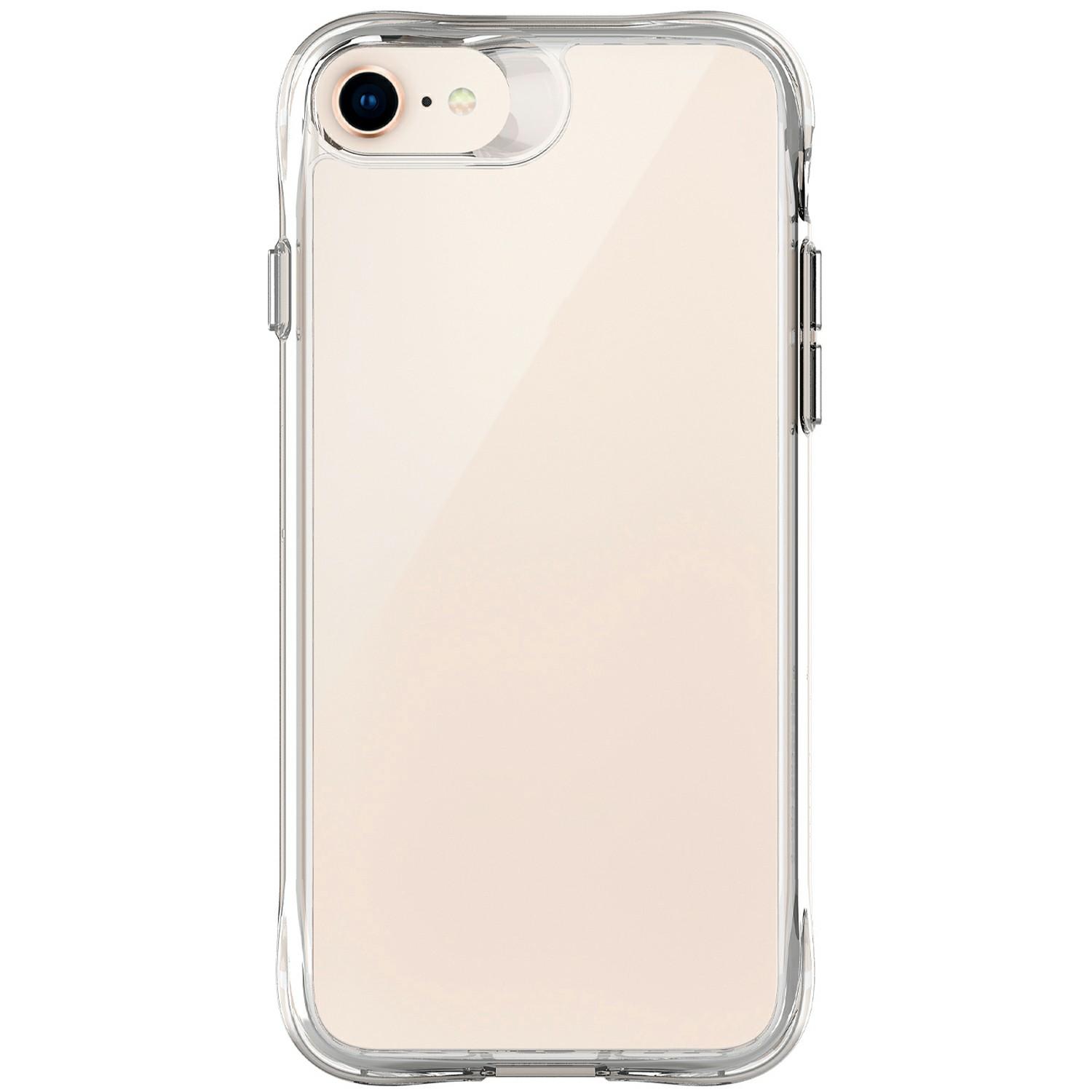 

For iPhone 16e Case PC+TPU Dropproof Transparent Phone Cover Type A
