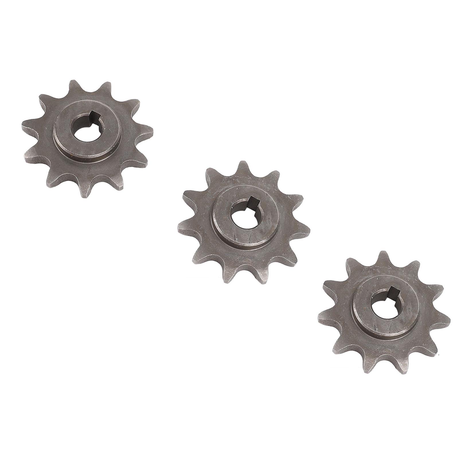 

3PCS Front Sprocket 420 11T Steel Motorcycle Front Engine Countershaft Sprocket