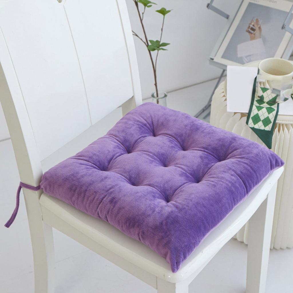 Chair Cushion Round Cotton Upholstery Soft Padded Cushion Pad  Home Or Car