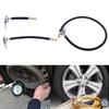 Upgraded Inflator Pump Hose Adapter with Locking Air Tyre Tire Chuck Flexible
