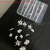 For DIY Manicure Nail Art Salon Silicone Nail Mold Flower & Butterfly Shape Decorations 3D Nail Carving Tools