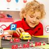 Kisangel 72 Pcs Road Sign Barricade Toy Kids Decor Mini Toys for Kids Childrens Play Sets Orange Cones Mini Safety Cones Mini Toy Traffic Cones