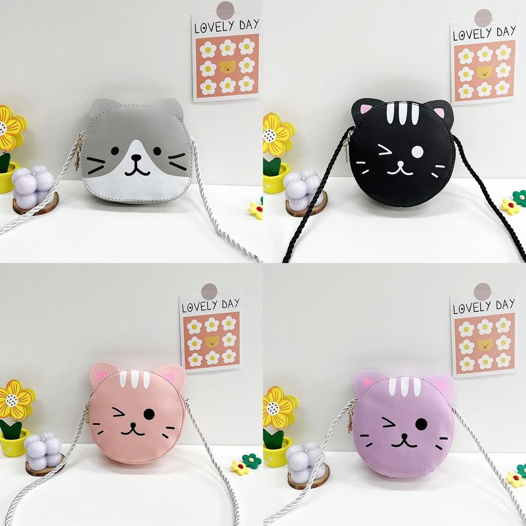 Waterproof Cat Crossbody Bag For Girls Lightweight Durable Daily Use Girls