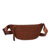 Damen-Cord-Bauchtasche – Modische Bananen-Hüfttasche zum Crossbody-Brust- und Hüfttragen für den Freizeitgebrauch