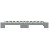 2 In 1 Pull Out Daybed Light Grey 90 X 190 Cm Fabric